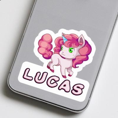Sticker Lucas Unicorn Notebook Sticker Lucas Unicorn Notebook Image