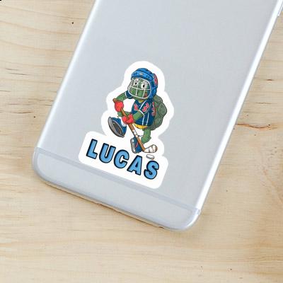 Sticker Lucas Ice-Hockey Player Laptop Sticker Lucas Ice-Hockey Player Laptop Image