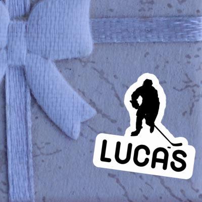 Lucas Sticker Hockey Player Gift package Image