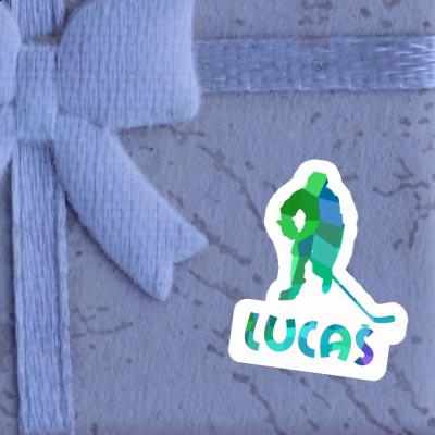Autocollant Joueur de hockey Lucas Laptop Image