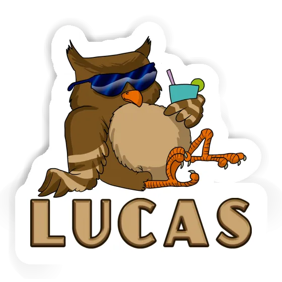 Sticker Eule Lucas Notebook Sticker Eule Lucas Notebook Image