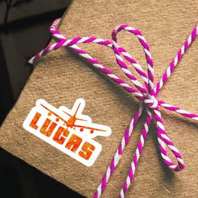 Flugzeug Sticker Lucas Gift package Image