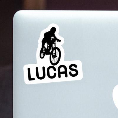 Lucas Sticker Freeride Biker Notebook Lucas Sticker Freeride Biker Gift package Image