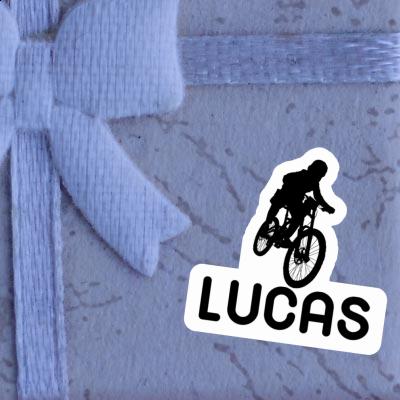 Lucas Sticker Freeride Biker Notebook Lucas Sticker Freeride Biker Gift package Image