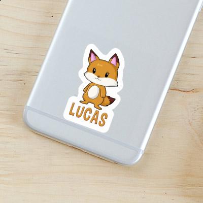 Lucas Aufkleber Fuchs Laptop Image