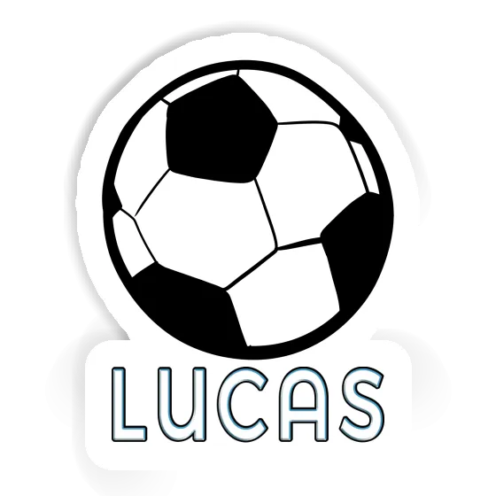 Aufkleber Fußball Lucas Notebook Aufkleber Fußball Lucas Gift package Image