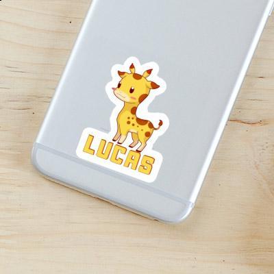 Sticker Giraffe Lucas Image