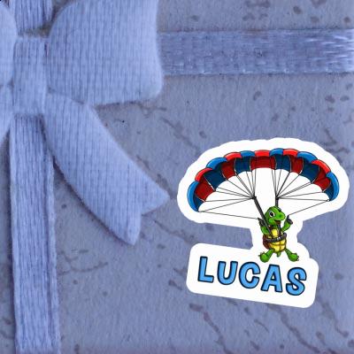 Pilote de parapente Autocollant Lucas Gift package Image