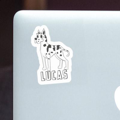 Dogge Sticker Lucas Notebook Image