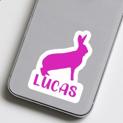 Sticker Kaninchen Lucas Notebook Image