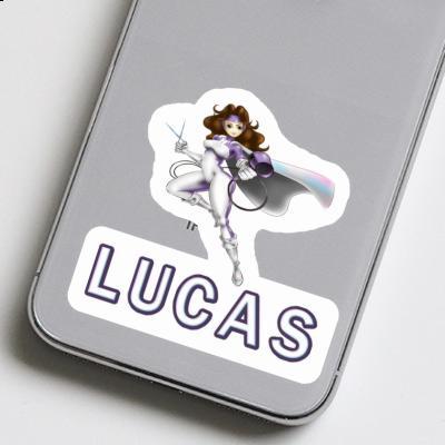 Autocollant Lucas Coiffeuse Notebook Autocollant Lucas Coiffeuse Gift package Image