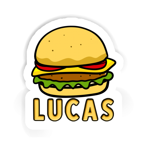 Cheeseburger Sticker Lucas Notebook Cheeseburger Sticker Lucas Notebook Image
