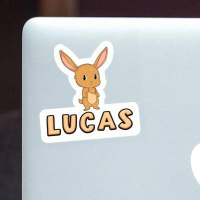Lucas Sticker Rabbit Notebook Image