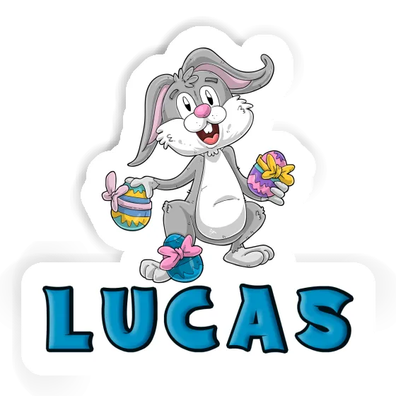Lucas Sticker Osterhase Laptop Image