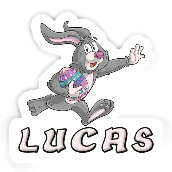 Osterhase Sticker Lucas Laptop Image