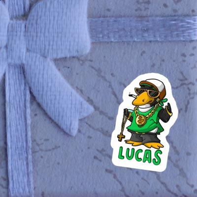 Lucas Autocollant Pingouin hip-hop Gift package Image
