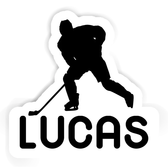 Lucas Sticker Hockey Player Gift package Image