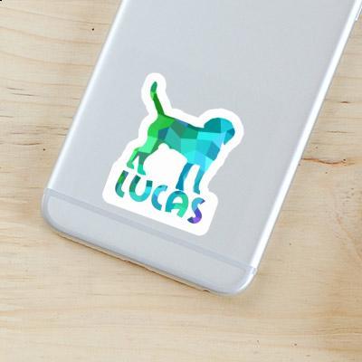 Autocollant Chien Lucas Notebook Autocollant Chien Lucas Notebook Image