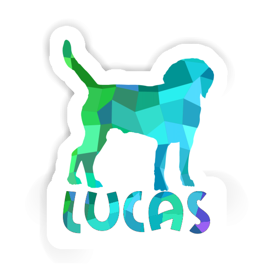 Autocollant Chien Lucas Laptop Autocollant Chien Lucas Laptop Image