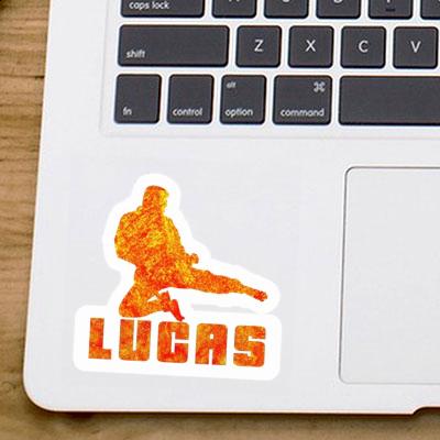 Autocollant Lucas Karatéka Gift package Image