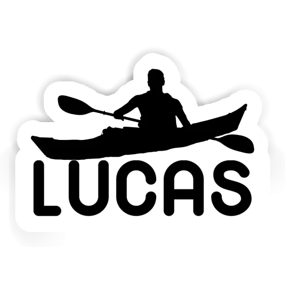 Lucas Autocollant Kayakiste Gift package Image
