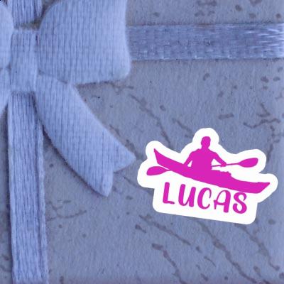 Kayakiste Autocollant Lucas Image