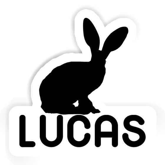 Rabbit Sticker Lucas Notebook Image