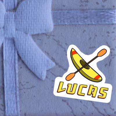Canoe Sticker Lucas Image