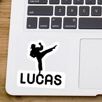 Sticker Lucas Karateka Laptop Image