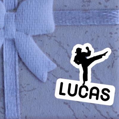 Sticker Lucas Karateka Notebook Image