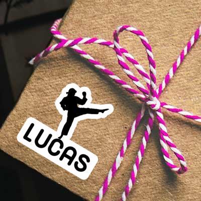 Autocollant Karatéka Lucas Gift package Image