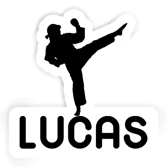 Autocollant Karatéka Lucas Gift package Image