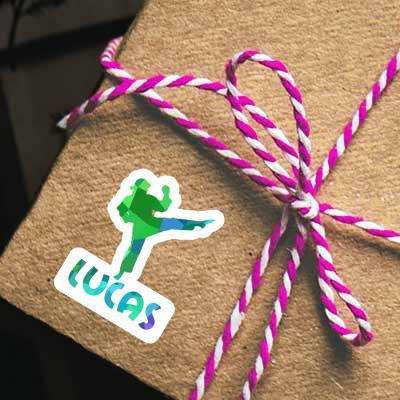 Sticker Karateka Lucas Gift package Image