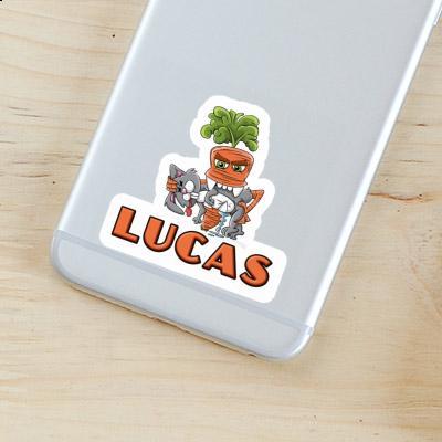 Autocollant Lucas Carotte monstrueuse Image