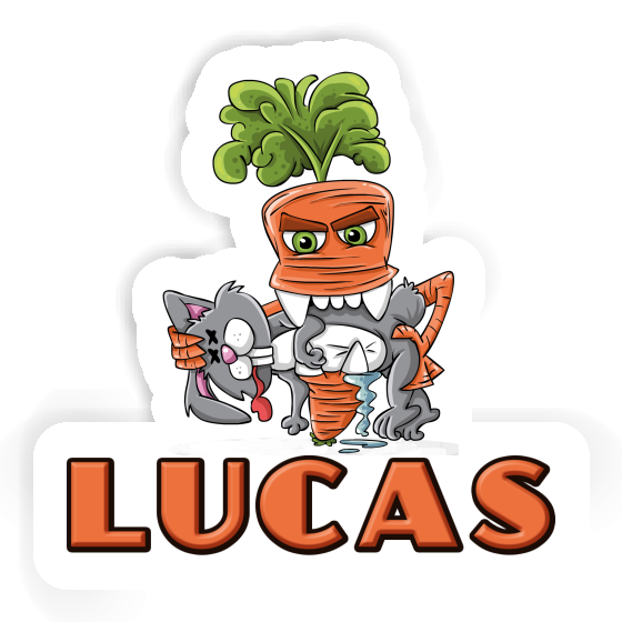 Aufkleber Lucas Monster-Karotte Aufkleber Lucas Monster-Karotte Image