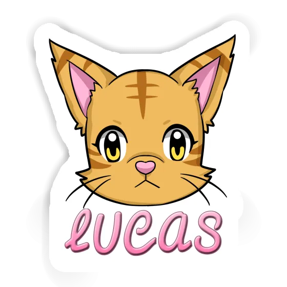 Lucas Aufkleber Katze Notebook Lucas Aufkleber Katze Notebook Image