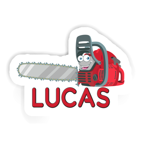 Lucas Aufkleber Kettensäge Notebook Image
