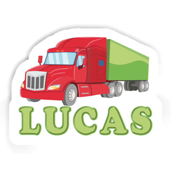 Autocollant Camion Lucas Gift package Image