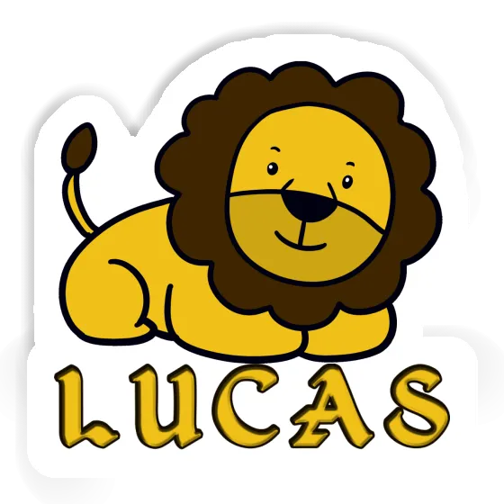 Lucas Aufkleber Löwe Notebook Lucas Aufkleber Löwe Notebook Image
