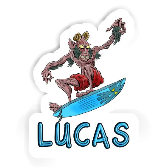 Aufkleber Lucas Wellenreiter Image