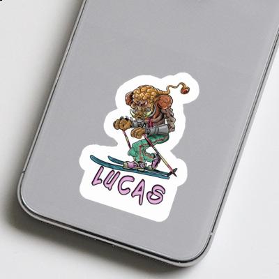 Sticker Lucas Telemarker Laptop Image