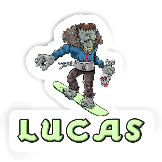 Sticker Lucas Boarder Notebook Image