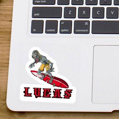Sticker Lucas Wellenreiter Notebook Sticker Lucas Wellenreiter Gift package Image