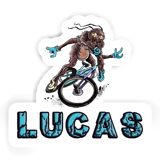 Sticker Lucas Mountainbiker Laptop Sticker Lucas Mountainbiker Laptop Image