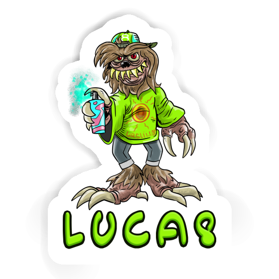 Sticker Lucas Sprayer Laptop Sticker Lucas Sprayer Laptop Image