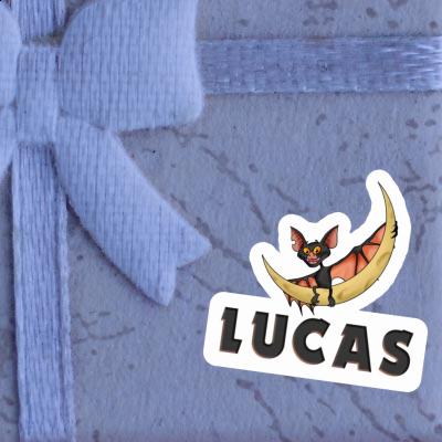 Sticker Fledermaus Lucas Notebook Sticker Fledermaus Lucas Gift package Image