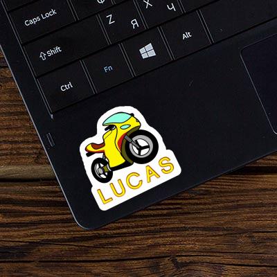 Autocollant Moto Lucas Notebook Image