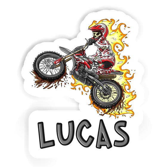 Lucas Sticker Motocrosser Notebook Lucas Sticker Motocrosser Gift package Image