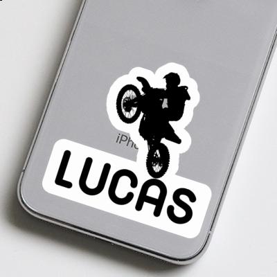Lucas Autocollant Motocrossiste Gift package Image