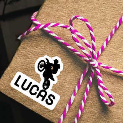 Lucas Autocollant Motocrossiste Gift package Image